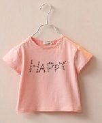 【Pink Pony】夏季花花字母短袖T恤 JS009